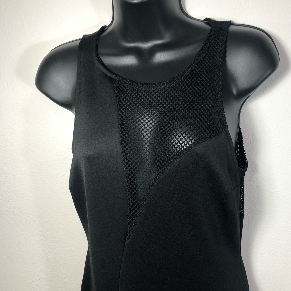 Charlotte Russe Medium black mesh panel bodycon - Picture 4 of 6
